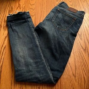 Madewell Alley Straight Jeans